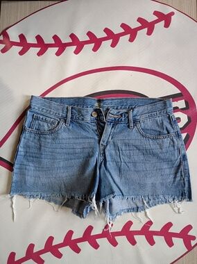 Old Navy Blue Denim Cutoff Jean Shorts